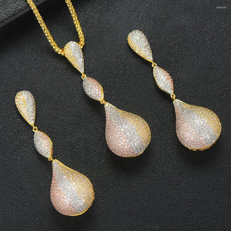 Necklace Earrings Set SISCATHY Full Cubic Zirconia Bridal Wedding Party Long Chain Pendant Big Stud Statement Gift 2022, Picture shown
Necklace Earrings Set SISCATHY Full Cubic Zirconia Bridal Wedding Party Long Chain Pendant Big Stud Statement Gift 2022, Picture shown
