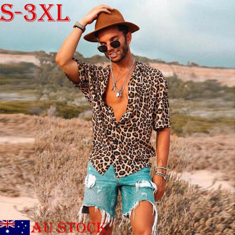 Men' Casual Shirts Summer Men Plus Size Vintage Leopard Print Loose Tops Male Button Down Short Sleeve Blouses XXXL, Leopard print shirts
Men' Casual Shirts Summer Men Plus Size Vintage Leopard Print Loose Tops Male Button Down Short Sleeve Blouses XXXL, Leopard print shirts