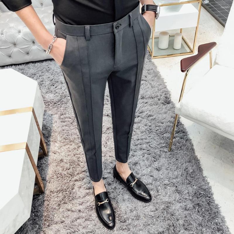 Men's Suits 2022 Casual Business Suit Pant Men Slim Fit Ankle Length Mens Dress Fashion Formal Trousers Male Clothing Size 28-36, Black
Men's Suits 2022 Casual Business Suit Pant Men Slim Fit Ankle Length Mens Dress Fashion Formal Trousers Male Clothing Size 28-36, Black