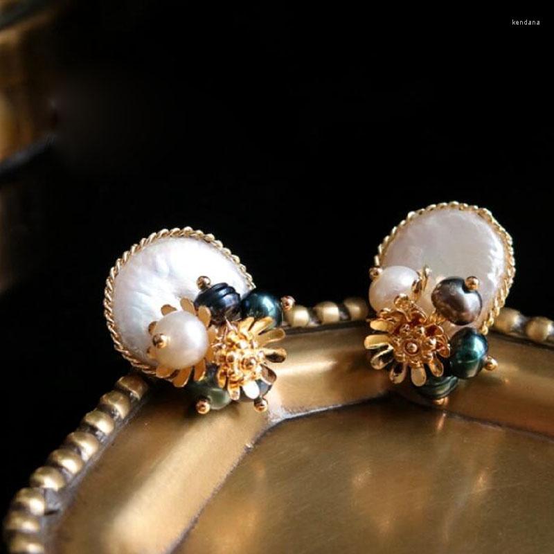 Necklace Earrings Set CSxjd Retro Handmade Light Luxury Natural Shaped Pearl, Picture shown
Necklace Earrings Set CSxjd Retro Handmade Light Luxury Natural Shaped Pearl, Picture shown