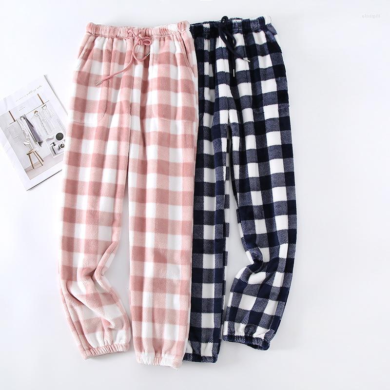 Women's Sleepwear Elastic Waist Flannel Wint Lace Nightwear Homewear Er Printed Plaid Lovers Loose Casual Sweethearts Sleep Bottoms Long, Black men
Women's Sleepwear Elastic Waist Flannel Wint Lace Nightwear Homewear Er Printed Plaid Lovers Loose Casual Sweethearts Sleep Bottoms Long, Black men