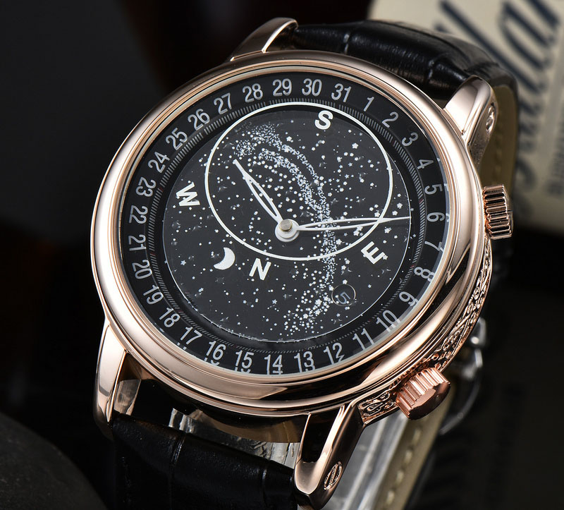 2022 Men's luxury Automatic Mechanical Watch Fashion leisure star Multi-function Calendar Luminous Waterproof Leather Strap Watches, Z0000003
2022 Men's luxury Automatic Mechanical Watch Fashion leisure star Multi-function Calendar Luminous Waterproof Leather Strap Watches, Z0000003