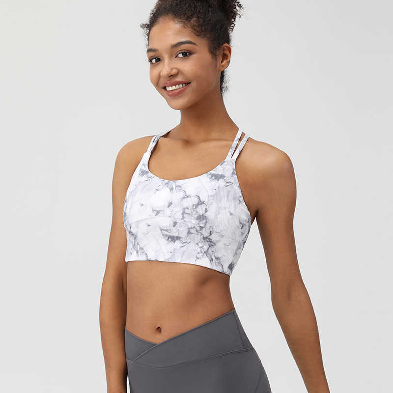 LU-301 Sports Bra Underwear Women's Summer Tank Tops Outwear Digital Direct Spray Printing Running Fitness Gym Clothes Yoga Shirt, White
LU-301 Sports Bra Underwear Women's Summer Tank Tops Outwear Digital Direct Spray Printing Running Fitness Gym Clothes Yoga Shirt, White