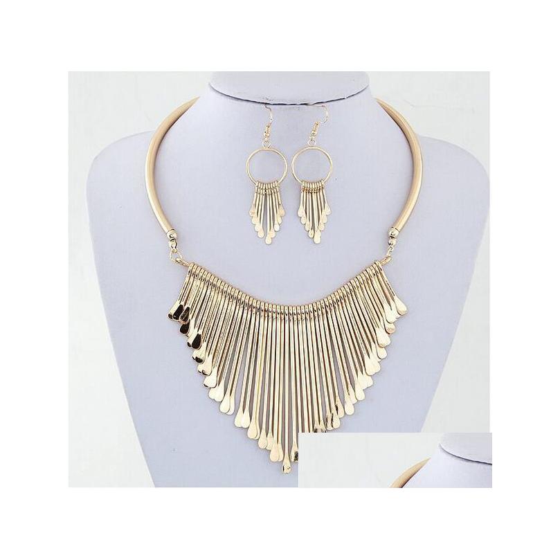 Jewelry Wholesale Luxury Gold Sliver Bridal Jewerly Wedding Accessories Alloy Women Necklace With Earrings In Stock Drop Delivery Pa Dhwlg
Jewelry Wholesale Luxury Gold Sliver Bridal Jewerly Wedding Accessories Alloy Women Necklace With Earrings In Stock Drop Delivery Pa Dhwlg