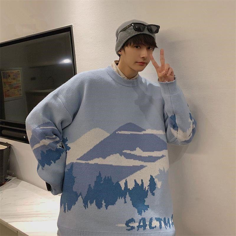 Men's Sweaters Embroidered Sweater O-neck 2022 Spring Autumn Hong Kong Style Fashion Loose Casual Grunge Couple Clothes Trend, Black
Men's Sweaters Embroidered Sweater O-neck 2022 Spring Autumn Hong Kong Style Fashion Loose Casual Grunge Couple Clothes Trend, Black