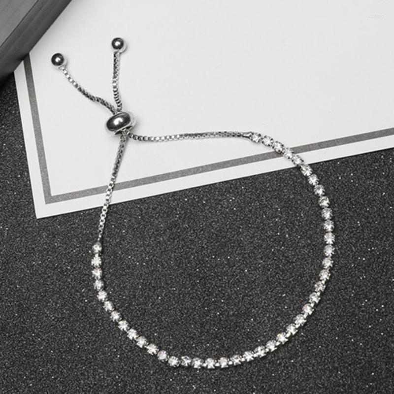 Link Bracelets Womens Copper Plated Cubic Zirconia Adjustable Tennis Bracelet Jewelry Gift
Link Bracelets Womens Copper Plated Cubic Zirconia Adjustable Tennis Bracelet Jewelry Gift