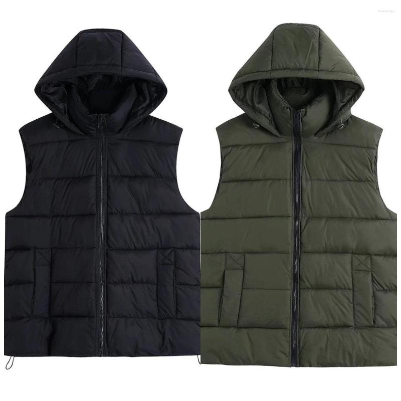 Women's Vests 2022 Autumn Women's European And American Style Street Fashion Urban Casual Hooded Cotton Vest, Beige
Women's Vests 2022 Autumn Women's European And American Style Street Fashion Urban Casual Hooded Cotton Vest, Beige
