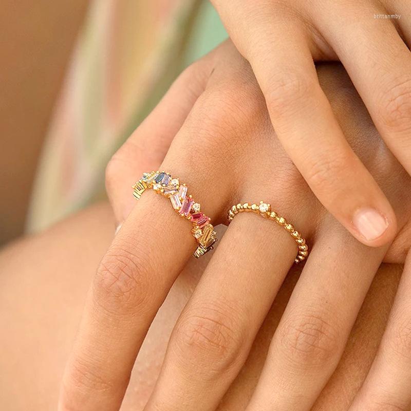 Wedding Rings Colorful Zircon Copper Ring Female Ins Red Vintage Color Irregular Gold Hand Decoration Fashion Jewelry
Wedding Rings Colorful Zircon Copper Ring Female Ins Red Vintage Color Irregular Gold Hand Decoration Fashion Jewelry