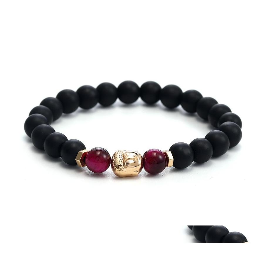 Beaded Strands Adjustable Charm Bracelet Natural Stone Matte Bead Yoga Healing Crystal Stretch Buddha For Women Men Drop Delivery J Otzen
Beaded Strands Adjustable Charm Bracelet Natural Stone Matte Bead Yoga Healing Crystal Stretch Buddha For Women Men Drop Delivery J Otzen