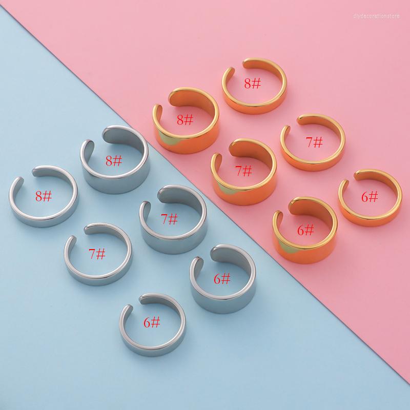 Cluster Rings Fnixtar 10pcs Simple Stainless Steel Opening Ring Mirror Polish Geometric Adjustable Finger For Party Gift Jewelry
Cluster Rings Fnixtar 10pcs Simple Stainless Steel Opening Ring Mirror Polish Geometric Adjustable Finger For Party Gift Jewelry