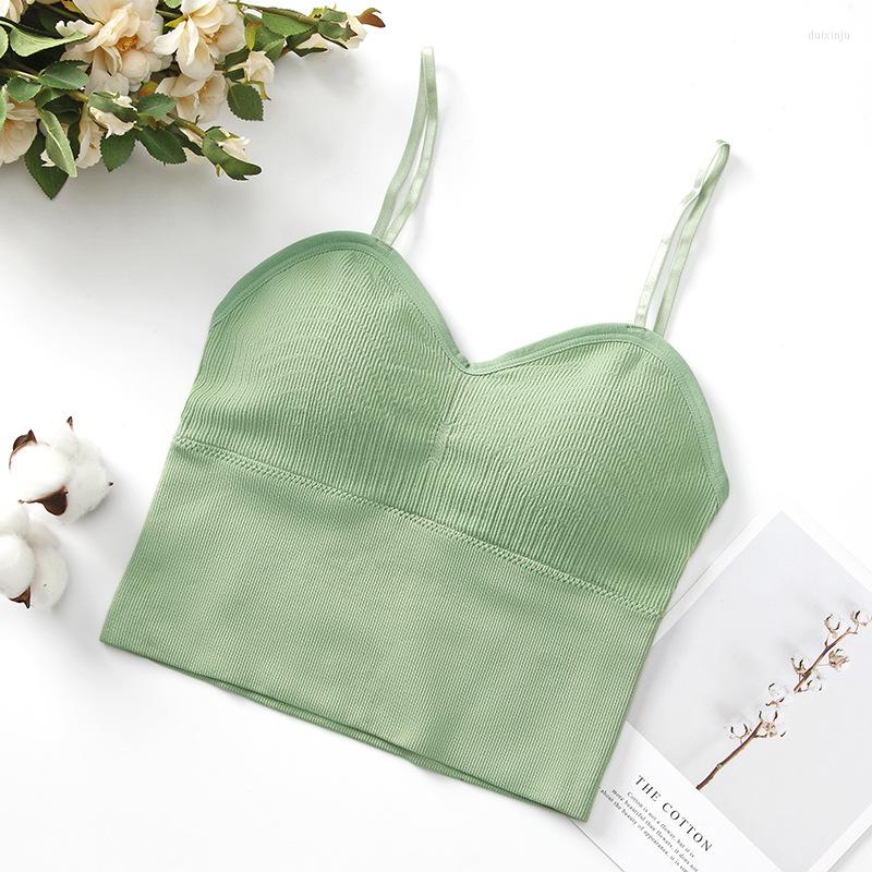 Camisoles & Tanks Women Crop Tops Female Tank Top Sexy Seamless Underwear Beauty Back Lingerie Active Wear Sport Woman Padded, Green-2
Camisoles & Tanks Women Crop Tops Female Tank Top Sexy Seamless Underwear Beauty Back Lingerie Active Wear Sport Woman Padded, Green-2