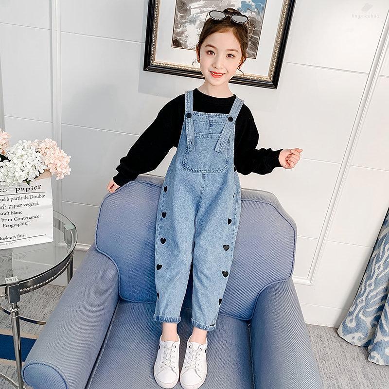 Clothing Sets Girls Set Denim Jumpsuit T-Shirt For Overalls Jeans 2Pcs Kids Teenager Rompers Outfits 4 5 6 7 8 9 10 11 12 13Yrs, Black
Clothing Sets Girls Set Denim Jumpsuit T-Shirt For Overalls Jeans 2Pcs Kids Teenager Rompers Outfits 4 5 6 7 8 9 10 11 12 13Yrs, Black