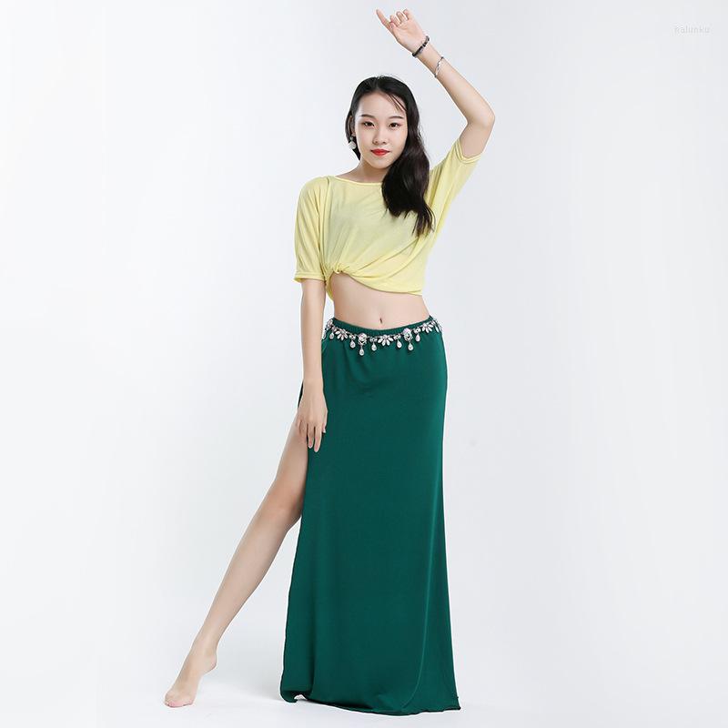 Stage Wear Women Oriental Modern Belly Dance Costumes Lady Party Dress 2-piece Set Dancewear Physique Training And Top, Yellow top
Stage Wear Women Oriental Modern Belly Dance Costumes Lady Party Dress 2-piece Set Dancewear Physique Training And Top, Yellow top