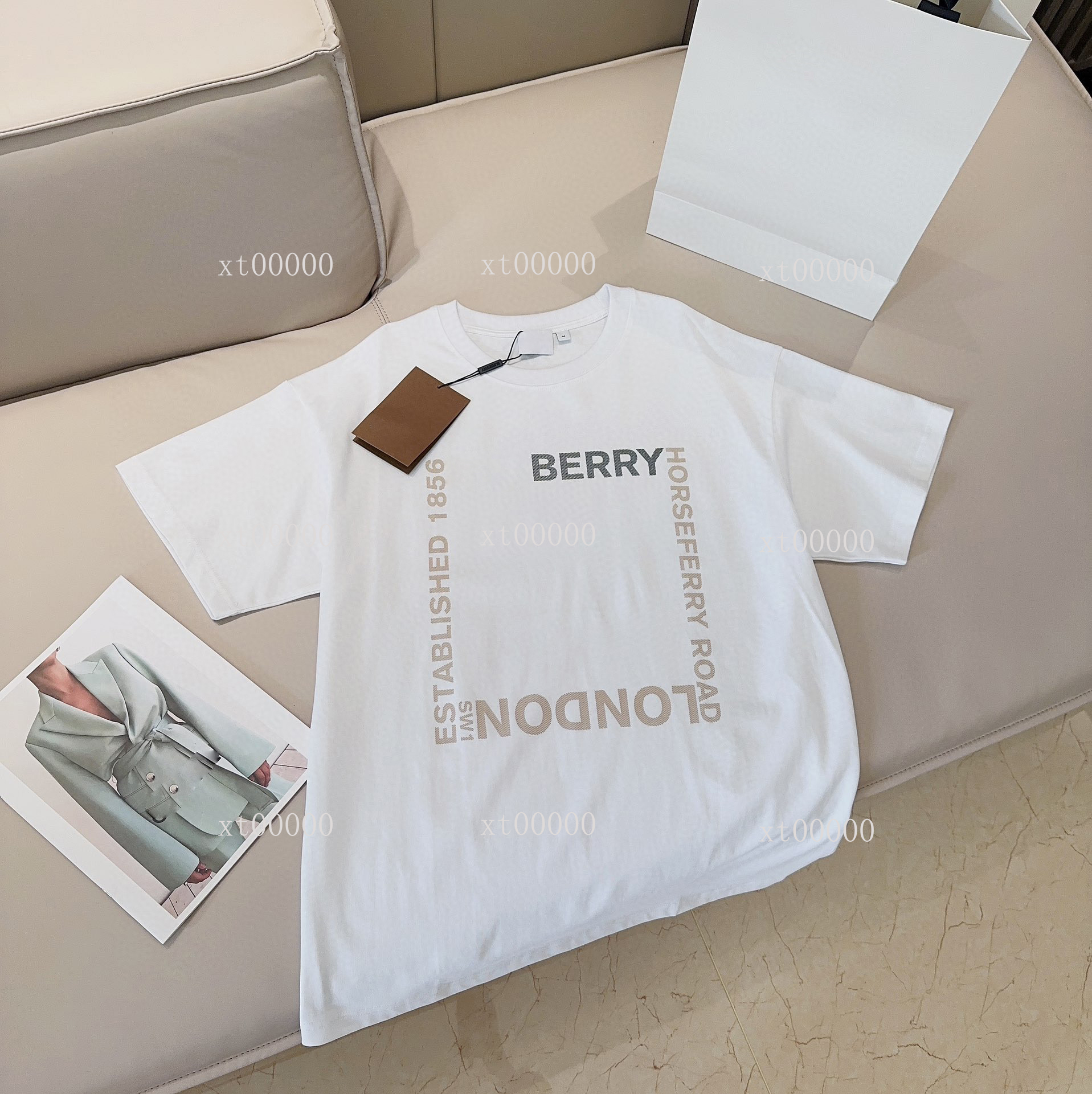 23SS Designer Letter Printed T Shirts Tee Sweatshirt Fashion High Street Short Sleeves Summer Casual T-Shirt Breathable Men Women Crew Neck Tees Dresses for Wo 19996, White
23SS Designer Letter Printed T Shirts Tee Sweatshirt Fashion High Street Short Sleeves Summer Casual T-Shirt Breathable Men Women Crew Neck Tees Dresses for Wo 19996, White