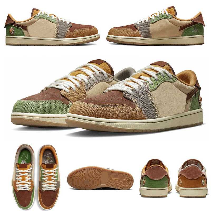 Voodoo Zion Williamson x Jumpman 1 Basketball Shoes Low Flax Muslin Fauna Brown Oil Green Sesame Moon DZ7292-200 Men Women Trainers Sports, With box
Voodoo Zion Williamson x Jumpman 1 Basketball Shoes Low Flax Muslin Fauna Brown Oil Green Sesame Moon DZ7292-200 Men Women Trainers Sports, With box