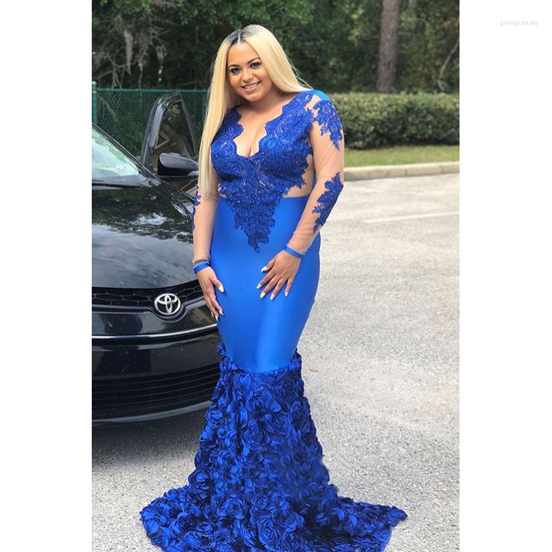 Party Dresses Plus Size Mermaid Prom Royal Blue Long Sleeve Sweep Strain Flowers Lace Applique Beading Formal Evening Dress Gown, Black
Party Dresses Plus Size Mermaid Prom Royal Blue Long Sleeve Sweep Strain Flowers Lace Applique Beading Formal Evening Dress Gown, Black