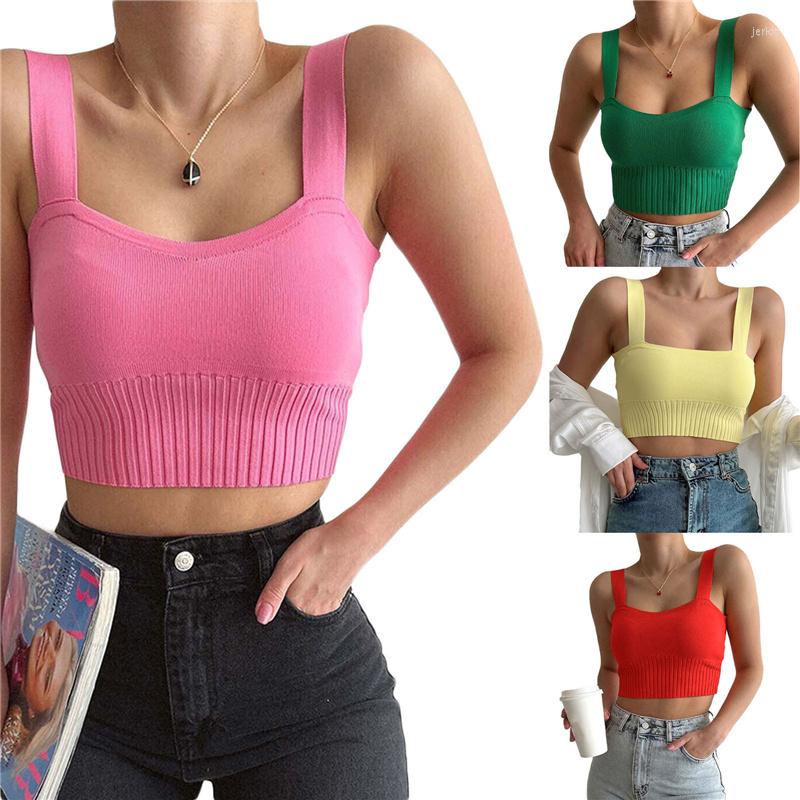 Women' Tanks Women' Summer Skinny Sling Vest Solid Color Sleeveless Backless Knitted Camisole Tops, Green
Women' Tanks Women' Summer Skinny Sling Vest Solid Color Sleeveless Backless Knitted Camisole Tops, Green