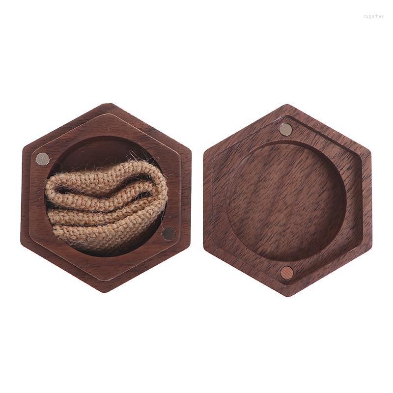 Jewelry Pouches 1pcs Black Walnut Hexagon Wedding Wood Ring Box Holder Your Names And Date Rustic
Jewelry Pouches 1pcs Black Walnut Hexagon Wedding Wood Ring Box Holder Your Names And Date Rustic