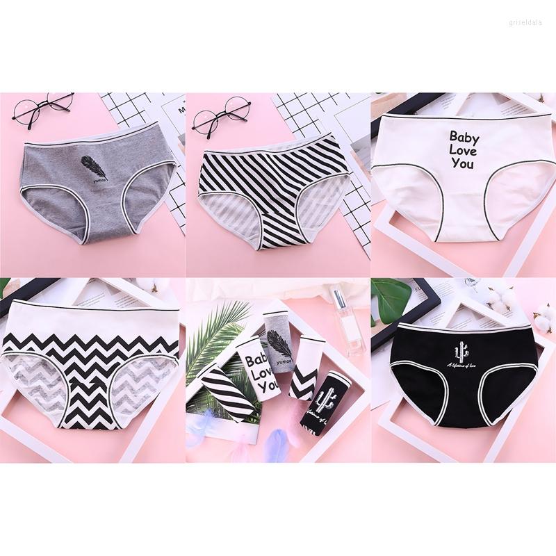 Women's Panties Simple Patterned Cotton Underwear Women Fashion Cute Cartoon Soft Seamless Briefs Female, Black
Women's Panties Simple Patterned Cotton Underwear Women Fashion Cute Cartoon Soft Seamless Briefs Female, Black
