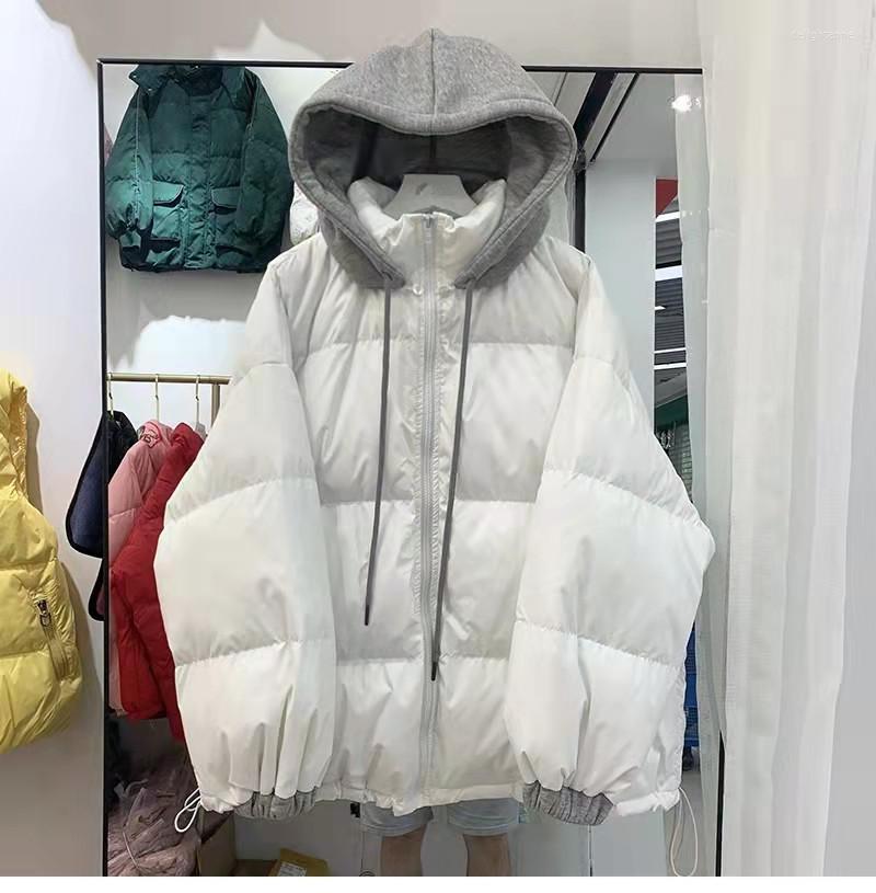 Women's Down Bf Loose Short Coat Women Winter Coats Hooded 2022 Female Outwear Puffer Jacket, Black
Women's Down Bf Loose Short Coat Women Winter Coats Hooded 2022 Female Outwear Puffer Jacket, Black