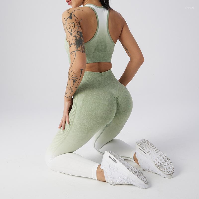 Active Sets Seamless Yoga Tracksuits Gradient Women Fitness Gym Two Piece Set Workout Running Sportswear Leggings Push Up High Waist, 2 piece set b
Active Sets Seamless Yoga Tracksuits Gradient Women Fitness Gym Two Piece Set Workout Running Sportswear Leggings Push Up High Waist, 2 piece set b