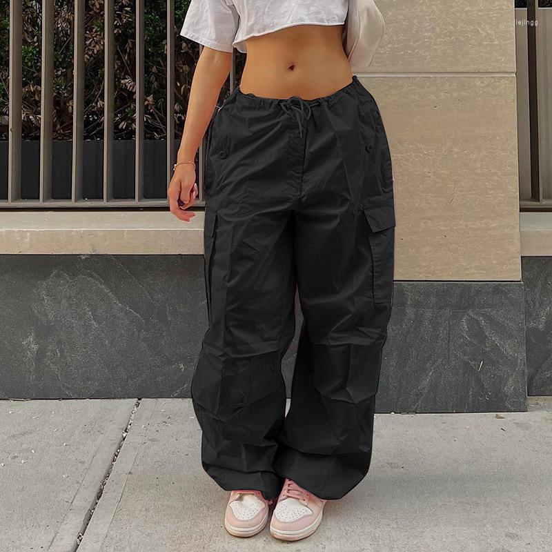 Women' Pants Y2K Cargo Oversized Drawstring Low Waist Parachute Loose Fit Sweatpants Women Jogger Streetwear Outfits, Top
Women' Pants Y2K Cargo Oversized Drawstring Low Waist Parachute Loose Fit Sweatpants Women Jogger Streetwear Outfits, Top
