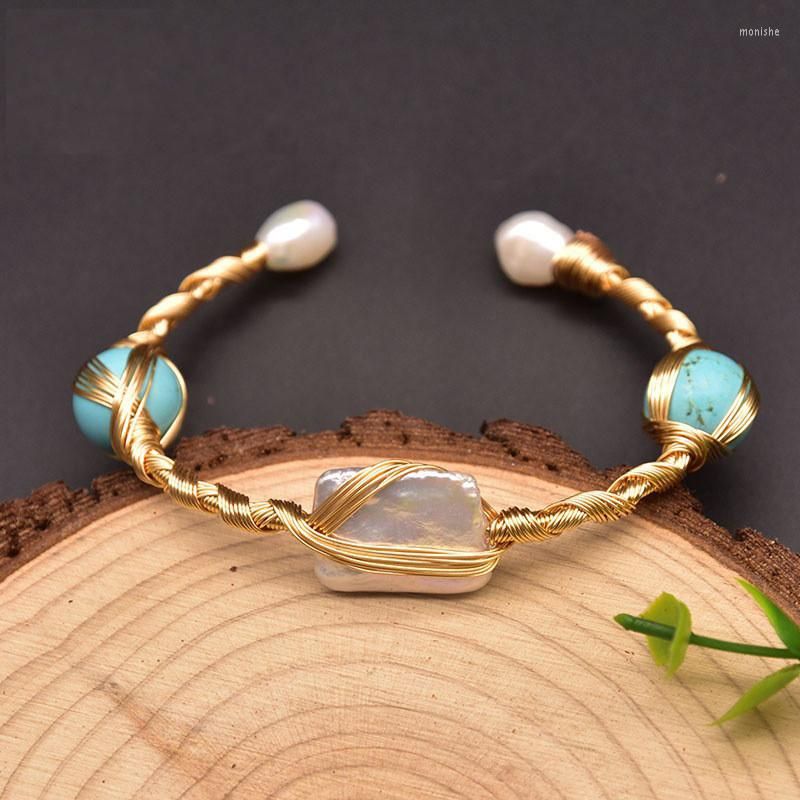 Bangle Handmade Real Natural Baroque Pearls Cuff Bangles For Women Girls Party Wedding
Bangle Handmade Real Natural Baroque Pearls Cuff Bangles For Women Girls Party Wedding