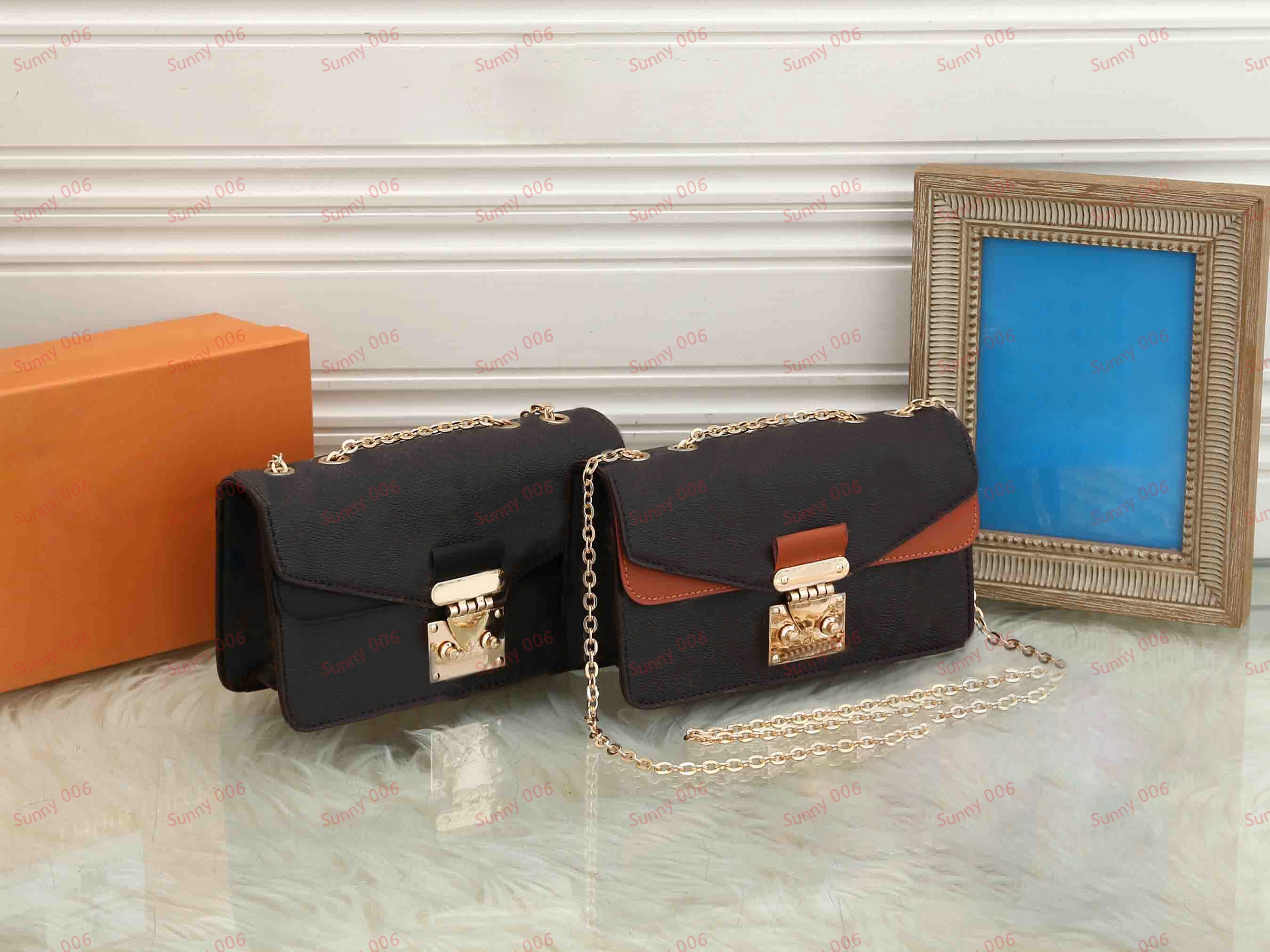 Designer Cross Body Bag Luxury Shoulder Bag Fashion Chain Wallet Multi Layer Wallets Messenger Purse Two Color Splicing Star Flower Pattern, Yellow
Designer Cross Body Bag Luxury Shoulder Bag Fashion Chain Wallet Multi Layer Wallets Messenger Purse Two Color Splicing Star Flower Pattern, Yellow