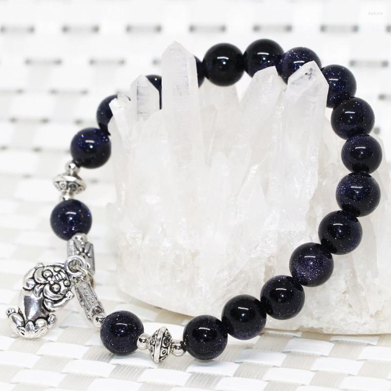 Strand High Grade Factory Price Top Quality Vintage Blue Sandstone Women Bracelets 8mm Round Beads Charms Jewelry 7.5inchB2087
Strand High Grade Factory Price Top Quality Vintage Blue Sandstone Women Bracelets 8mm Round Beads Charms Jewelry 7.5inchB2087