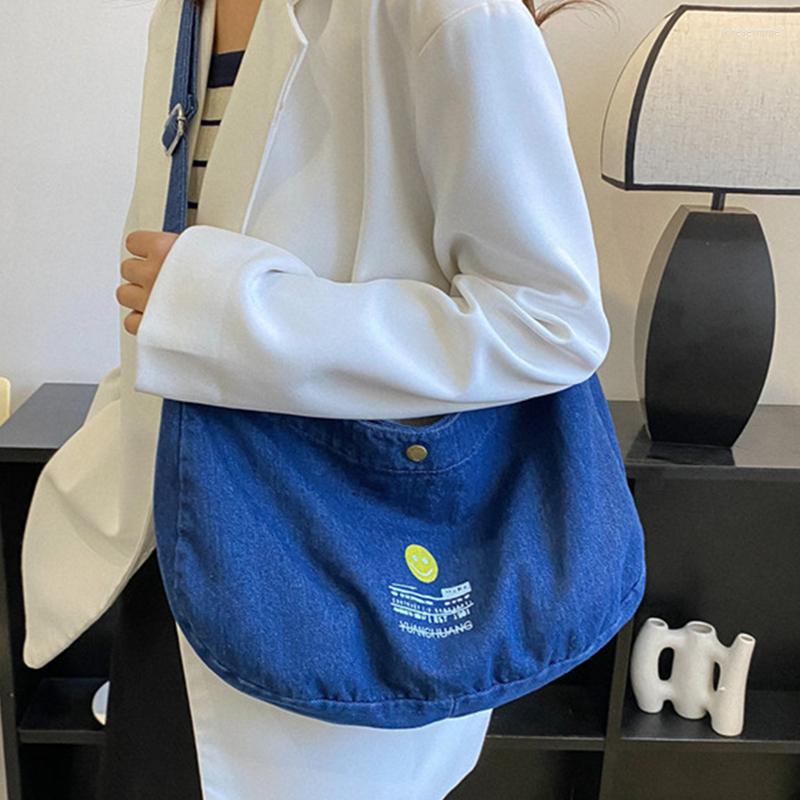 Evening Bags SMOOZA Blue Denim Shoulder For Women Simple Solid Canvas Satchels Cotton Messenger Soft Cloth Crossbody
Evening Bags SMOOZA Blue Denim Shoulder For Women Simple Solid Canvas Satchels Cotton Messenger Soft Cloth Crossbody