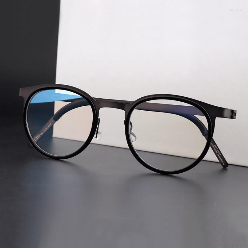 Sunglasses Frames Vintage Titanium Acetate Myopia Glasses Frame Men Retro Round Optical Eyeglasses Women Denmark Brand Screwless Korean
Sunglasses Frames Vintage Titanium Acetate Myopia Glasses Frame Men Retro Round Optical Eyeglasses Women Denmark Brand Screwless Korean
