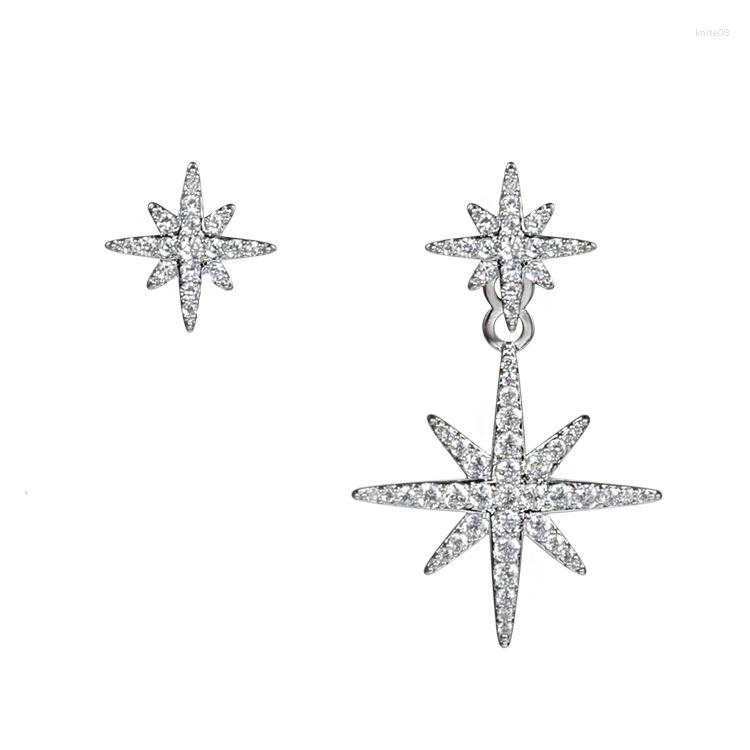 Stud Earrings LADYCHIC Arrival Sparkling Zircon Star For Women Simple Silver Color Earring Jewelry Wholesale LE1382
Stud Earrings LADYCHIC Arrival Sparkling Zircon Star For Women Simple Silver Color Earring Jewelry Wholesale LE1382