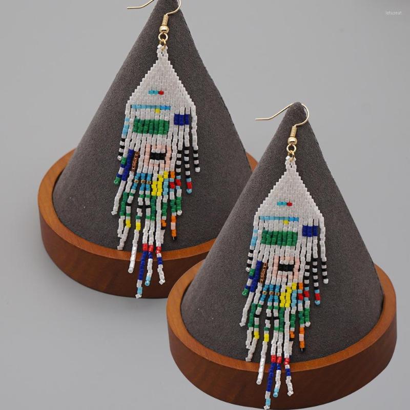 Dangle Earrings Fringe Hand Knitting Fashion Beading Bohemia Geometry Alloy Ma'am Rice Bead
Dangle Earrings Fringe Hand Knitting Fashion Beading Bohemia Geometry Alloy Ma'am Rice Bead