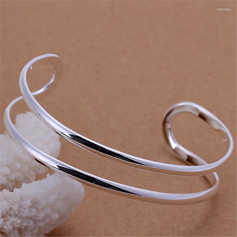 Bangle Retro Silver Plated Bracelet Adjustable Metal For Girl Women Gift Decor Men Good-looking NA
Bangle Retro Silver Plated Bracelet Adjustable Metal For Girl Women Gift Decor Men Good-looking NA
