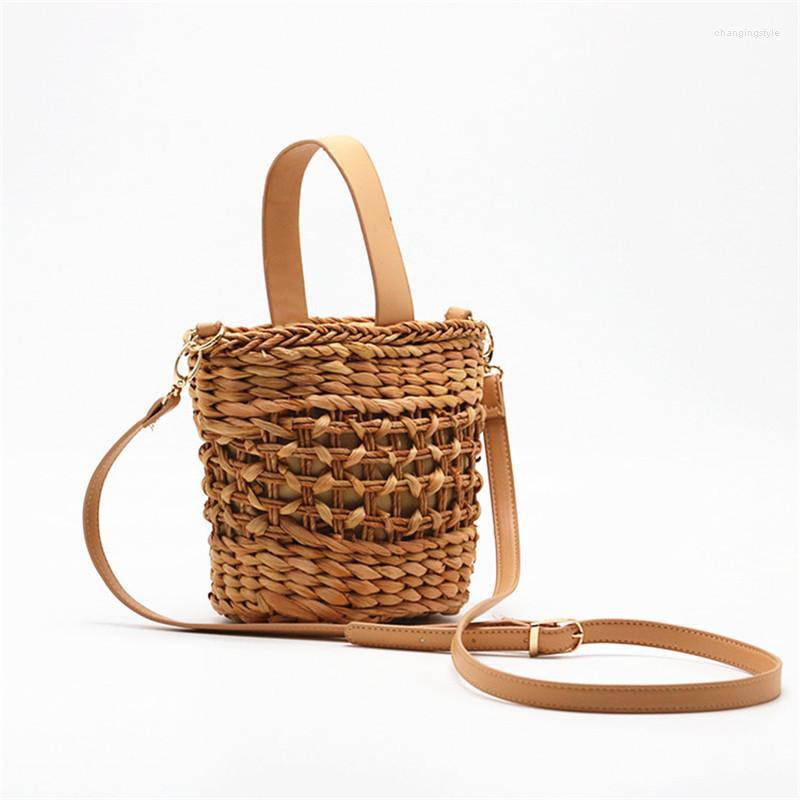 Evening Bags 3 Color Women Bucket Straw Bag Summer Rattan Shoulder Handbags Woven Beach Messenger Lady Tote Travel, Beige
Evening Bags 3 Color Women Bucket Straw Bag Summer Rattan Shoulder Handbags Woven Beach Messenger Lady Tote Travel, Beige