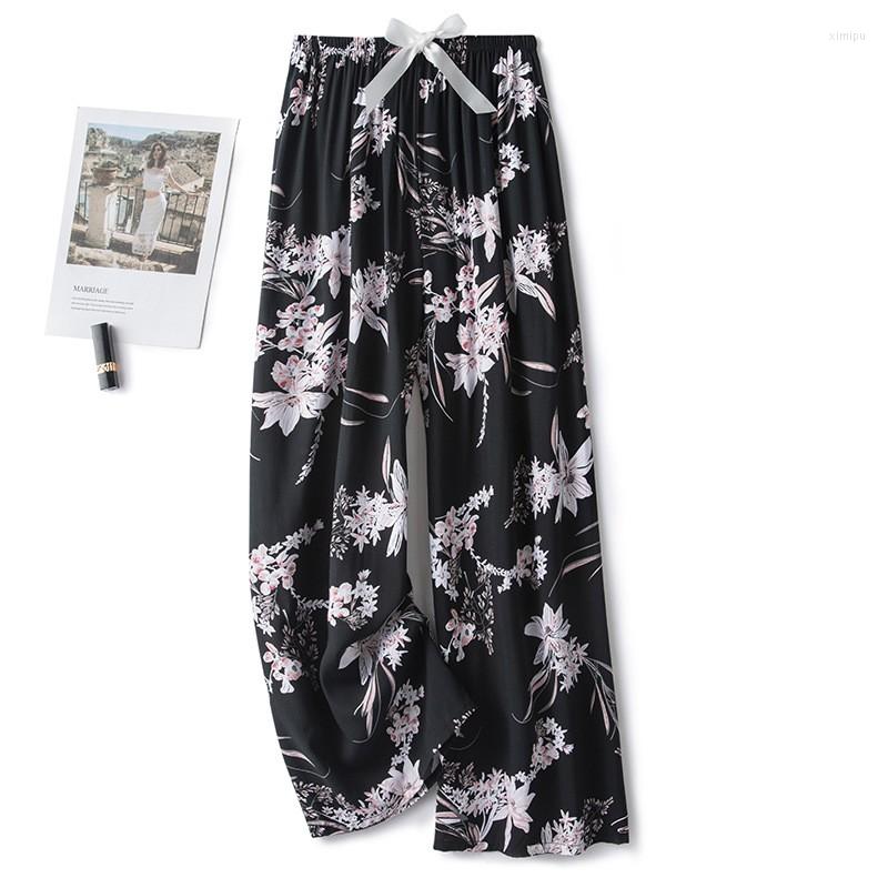 Women's Sleepwear Elastic Waist Sleep Bottoms Nightwear Lady Cotton Blend Trousers Pijamas Summer Print Long Pants Casual Home Wear, Picture 11
Women's Sleepwear Elastic Waist Sleep Bottoms Nightwear Lady Cotton Blend Trousers Pijamas Summer Print Long Pants Casual Home Wear, Picture 11
