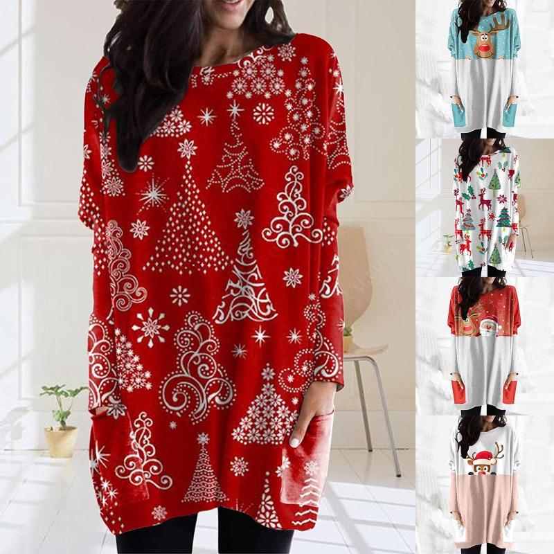Casual Dresses Christmas Party Dress Women' Round Neck XL Retro Printed T-Shirt Vestido Feminino Female -2XL, Pink
Casual Dresses Christmas Party Dress Women' Round Neck XL Retro Printed T-Shirt Vestido Feminino Female -2XL, Pink