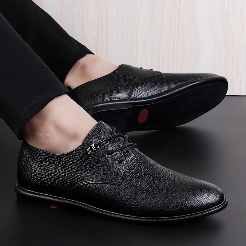 Dress Shoes Fashion Men High Quality Genuine Leather Casual Outdoor Flats Oxford Business Shoe For Wedding, Black
Dress Shoes Fashion Men High Quality Genuine Leather Casual Outdoor Flats Oxford Business Shoe For Wedding, Black