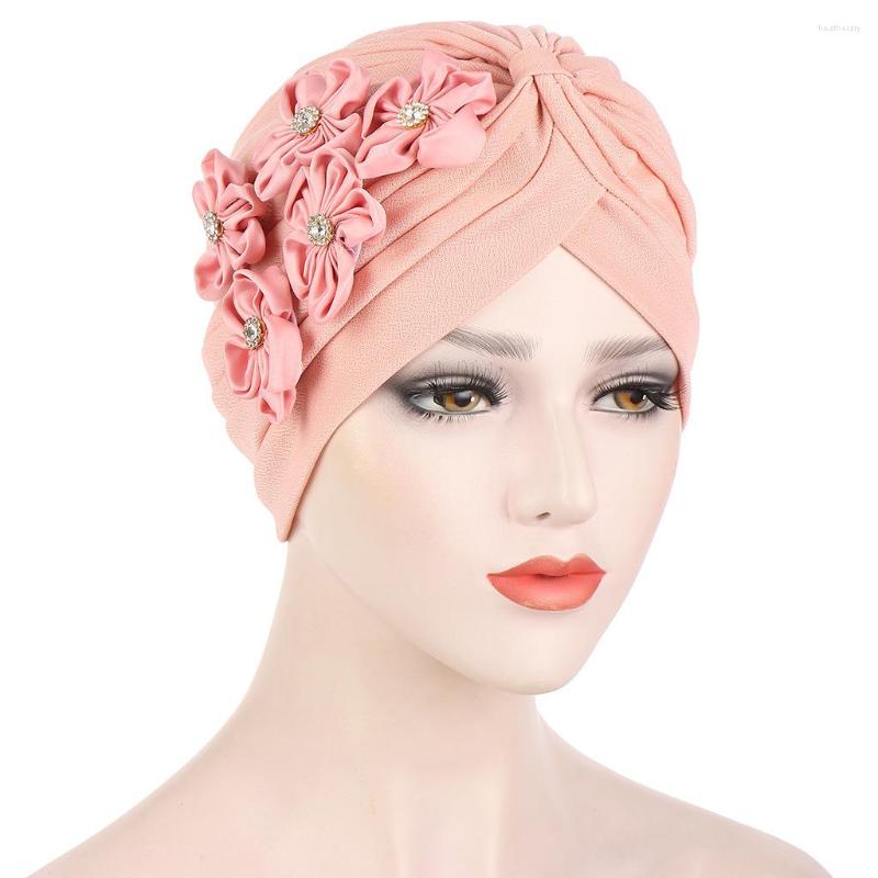 Ethnic Clothing Women Flowers Ruffle Turban Caps Muslim Elastic Diamonds Headscarf Bonnet Ladies Hair Accessories Cap Turbante Mujer
Ethnic Clothing Women Flowers Ruffle Turban Caps Muslim Elastic Diamonds Headscarf Bonnet Ladies Hair Accessories Cap Turbante Mujer