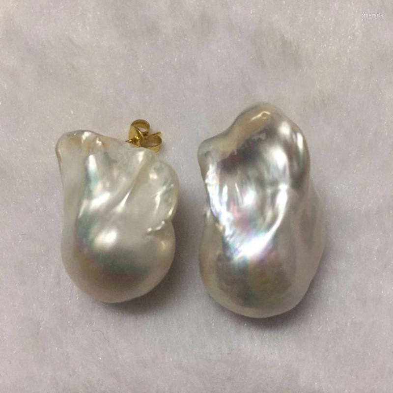 Dangle Earrings 15-23mm Huge White Baroque Pearl 18k Ear Stud Accessories Wedding Mesmerizing Real Flawless Cultured Party TwoPin
Dangle Earrings 15-23mm Huge White Baroque Pearl 18k Ear Stud Accessories Wedding Mesmerizing Real Flawless Cultured Party TwoPin