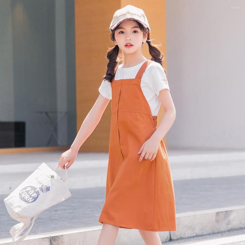 Clothing Sets 2022 Girl Set Children's Girls White Cotton T-Shirt And Overalls Dress 2 Pcs Suits Summer Kids Clothes 4 6 8 10 12 Yrs, Black
Clothing Sets 2022 Girl Set Children's Girls White Cotton T-Shirt And Overalls Dress 2 Pcs Suits Summer Kids Clothes 4 6 8 10 12 Yrs, Black