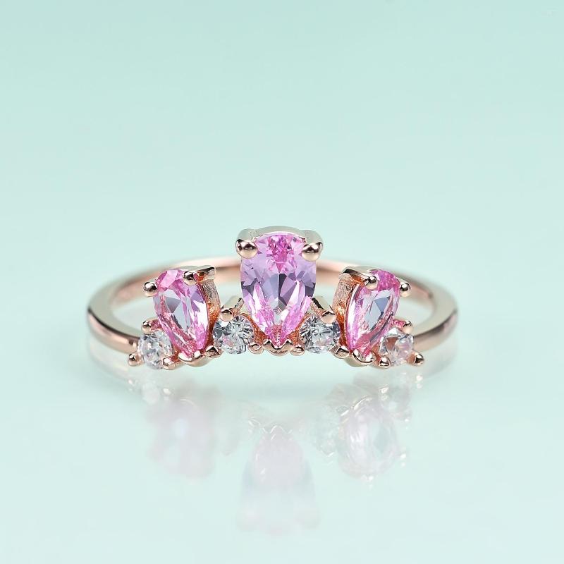 Cluster Rings Gem's Beauty 14K Rose Gold Filled For Women Pink Sapphire Solid 925 Silver Charm Fine Jewelry Crown Advanced Gift
Cluster Rings Gem's Beauty 14K Rose Gold Filled For Women Pink Sapphire Solid 925 Silver Charm Fine Jewelry Crown Advanced Gift