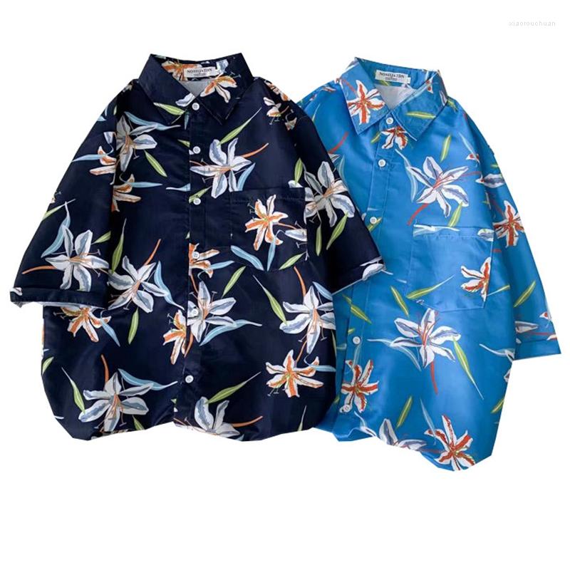 Men's Casual Shirts Morning Glory Printed Hawaiian Beach Shirt For Men Summer Short Sleeve 3XL Aloha Mens Holiday Vacation Clothing Chemise, Black
Men's Casual Shirts Morning Glory Printed Hawaiian Beach Shirt For Men Summer Short Sleeve 3XL Aloha Mens Holiday Vacation Clothing Chemise, Black