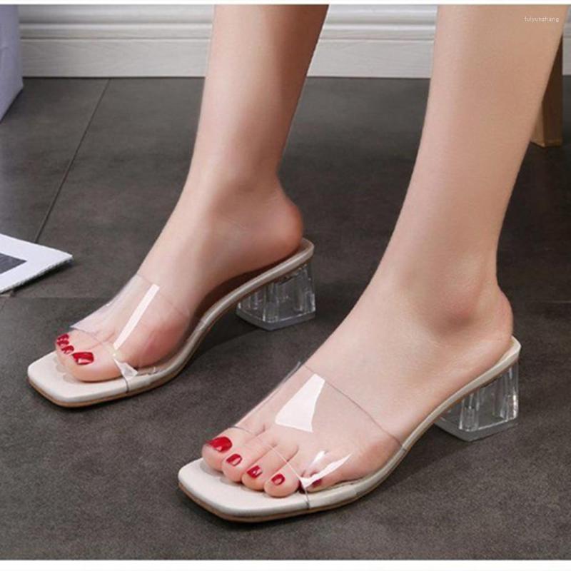 Dress Shoes Women Fashion Sweet Plus Size Transparent Summer Outside Party High Heel Sandals Lady Open Toe 35 To 42 E9580
Dress Shoes Women Fashion Sweet Plus Size Transparent Summer Outside Party High Heel Sandals Lady Open Toe 35 To 42 E9580