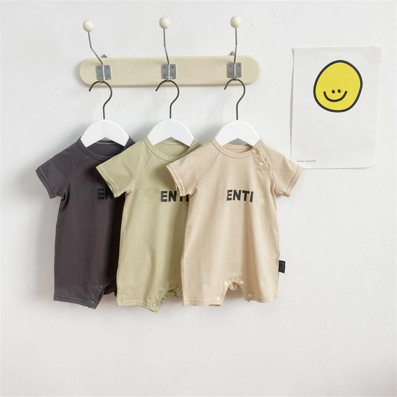 Clothing Sets Jumpsuits Baby Girls Designer Letter Jumpsuit Babies Cotton Clothes Short Sleeve Onesie Infant Toddler Onesies, Green
Clothing Sets Jumpsuits Baby Girls Designer Letter Jumpsuit Babies Cotton Clothes Short Sleeve Onesie Infant Toddler Onesies, Green