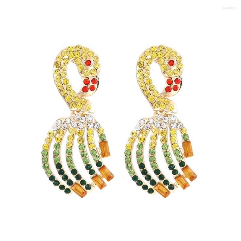 Dangle Earrings Colorful Rhinestone Flamingo Fashion Metal Crystal Animal Drop For Women Jewelry Accessories
Dangle Earrings Colorful Rhinestone Flamingo Fashion Metal Crystal Animal Drop For Women Jewelry Accessories