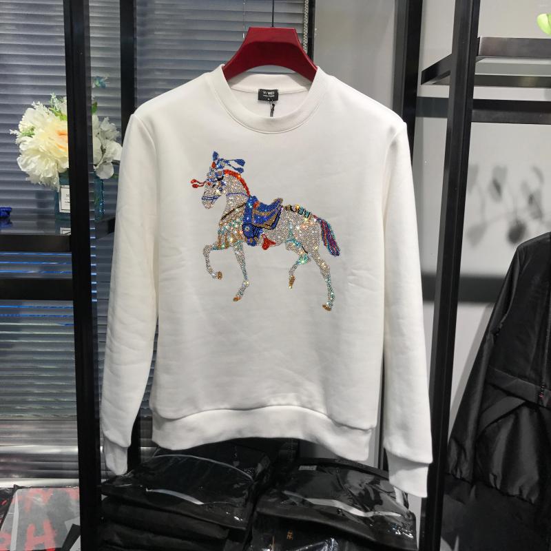 Men's Hoodies European And American Warmth Streetwear Harajuku Couple Casual Diamond Sweatshirts Luxury Hoody Male Woman, As shown asian size
Men's Hoodies European And American Warmth Streetwear Harajuku Couple Casual Diamond Sweatshirts Luxury Hoody Male Woman, As shown asian size