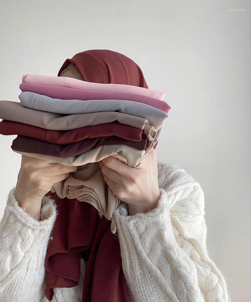 Ethnic Clothing Wine Color Premium Chiffon Hijab Good Stitching Plain Scarf High Quality Women's Brand Scarves Hijabs Long Shawls
Ethnic Clothing Wine Color Premium Chiffon Hijab Good Stitching Plain Scarf High Quality Women's Brand Scarves Hijabs Long Shawls