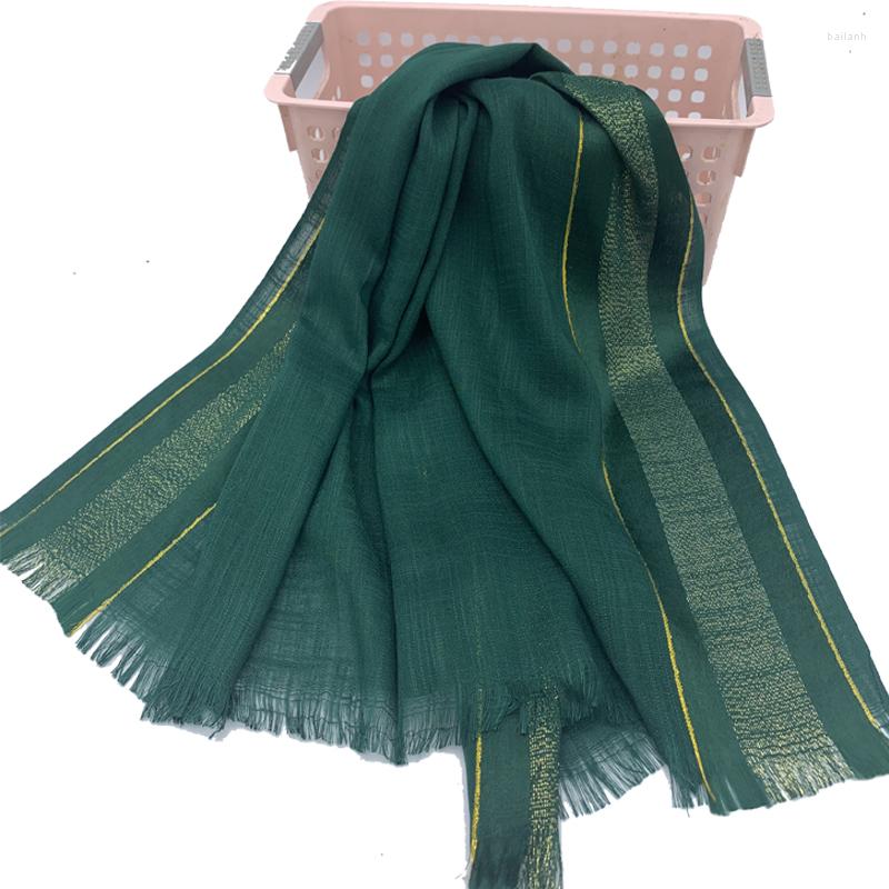 Ethnic Clothing Wholesale Price Cotton Headscarf Muslim Hijab Scarf Islam Head Wraps Foulard Femme Musulman Gold Yarn Women's Scarves
Ethnic Clothing Wholesale Price Cotton Headscarf Muslim Hijab Scarf Islam Head Wraps Foulard Femme Musulman Gold Yarn Women's Scarves