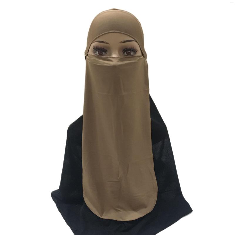 Ethnic Clothing Hijab Milk Silk Muslim Niqab Veil One Layer Meryl Fabric Face Cover Mask Islamic Scarf Turban With Tie Band Turkish
Ethnic Clothing Hijab Milk Silk Muslim Niqab Veil One Layer Meryl Fabric Face Cover Mask Islamic Scarf Turban With Tie Band Turkish